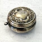 Antique Victorian Sterling Silver Compact
