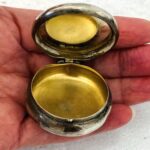 Antique Victorian Sterling Silver Compact