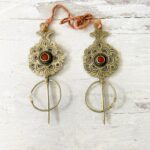 Algerian Berber Silver Cloak Pins or Fibulae