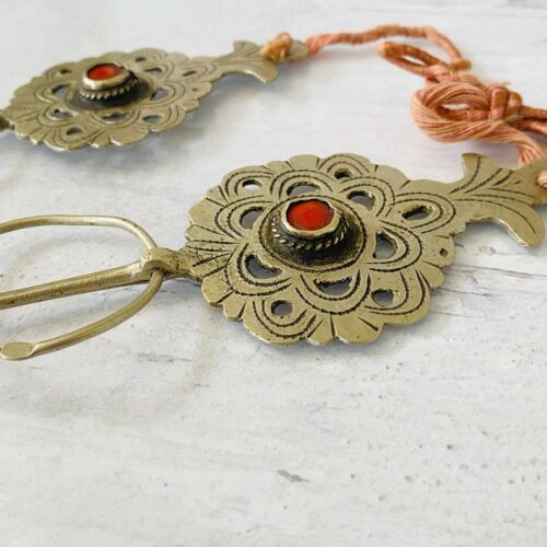 Algerian Berber Silver Cloak Pins or Fibulae
