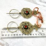 Algerian Berber Silver Cloak Pins or Fibulae