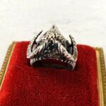 Sterling Silver Dimensional Ram's Head Ring