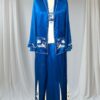 Art Deco Hand Embroidered Silk Pakama Set