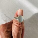 Gray Moonstone Sterling Silver Ring by McGrath Hamin