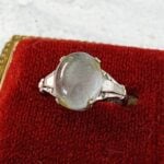 Gray Moonstone Sterling Silver Ring by McGrath Hamin