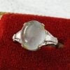 Gray Moonstone Sterling Silver Ring by McGrath Hamin