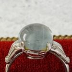 Gray Moonstone Sterling Silver Ring by McGrath Hamin