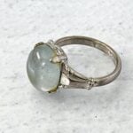Gray Moonstone Sterling Silver Ring by McGrath Hamin