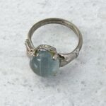 Gray Moonstone Sterling Silver Ring by McGrath Hamin