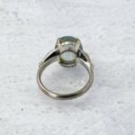 Gray Moonstone Sterling Silver Ring by McGrath Hamin