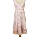 A feminine and lacy vintage Nanette Lepore dress.