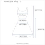 A feminine and lacy vintage Nanette Lepore dress.