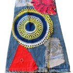 Vintage 1970s Levi's Jeans with Embroidered Appliques -