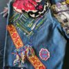 Vintage 1970s Levi's Jeans with Embroidered Appliques -