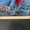 Vintage 1970s Levi's Jeans with Embroidered Appliques -