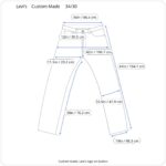 Vintage 1970s Levi's Jeans with Embroidered Appliques -