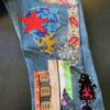 Vintage 1970s Levi's Jeans with Embroidered Appliques -