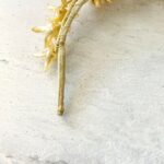 Vintage Wedding Bridal Tiara Headpiece with Wax Flowers and Pearls