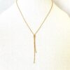 Dainty Negligee Gold Filled Y Necklace