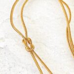Dainty Negligee Gold Filled Y Necklace