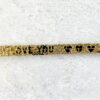 Hidden I Love You Message Gold Nugget Bracelet Plated Vintage 1970s