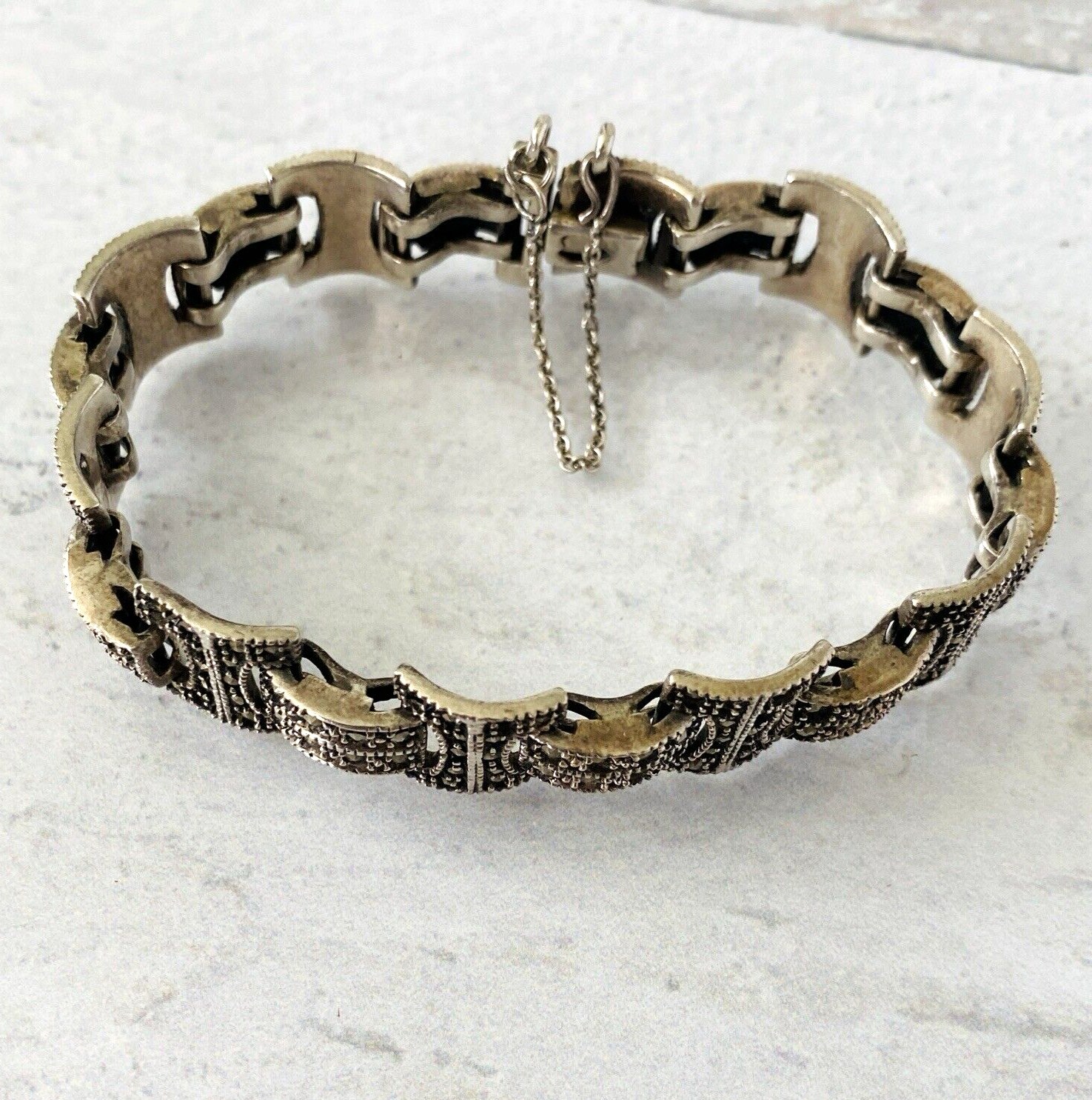 Marcasite 825 Silver Bracelet