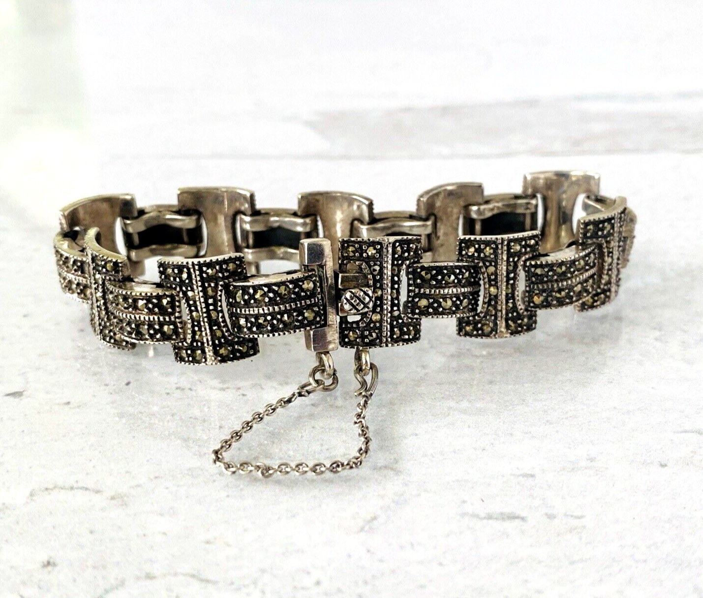 Marcasite 825 Silver Bracelet