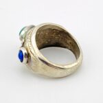 Onyx Sterling Silver Band Ring