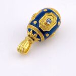 Enameled Egg Pendant