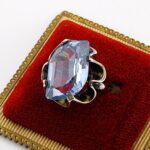 Modernist Mexican Sterling Silver Ring ca 1950s