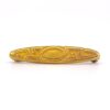 Antique 10k Gold Art Nouveau Bar Pin