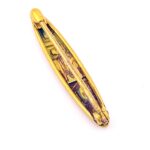 Antique 10k Gold Art Nouveau Bar Pin