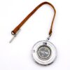 Vintage Chinese Characters Compass Pocket Watch Chain Fob