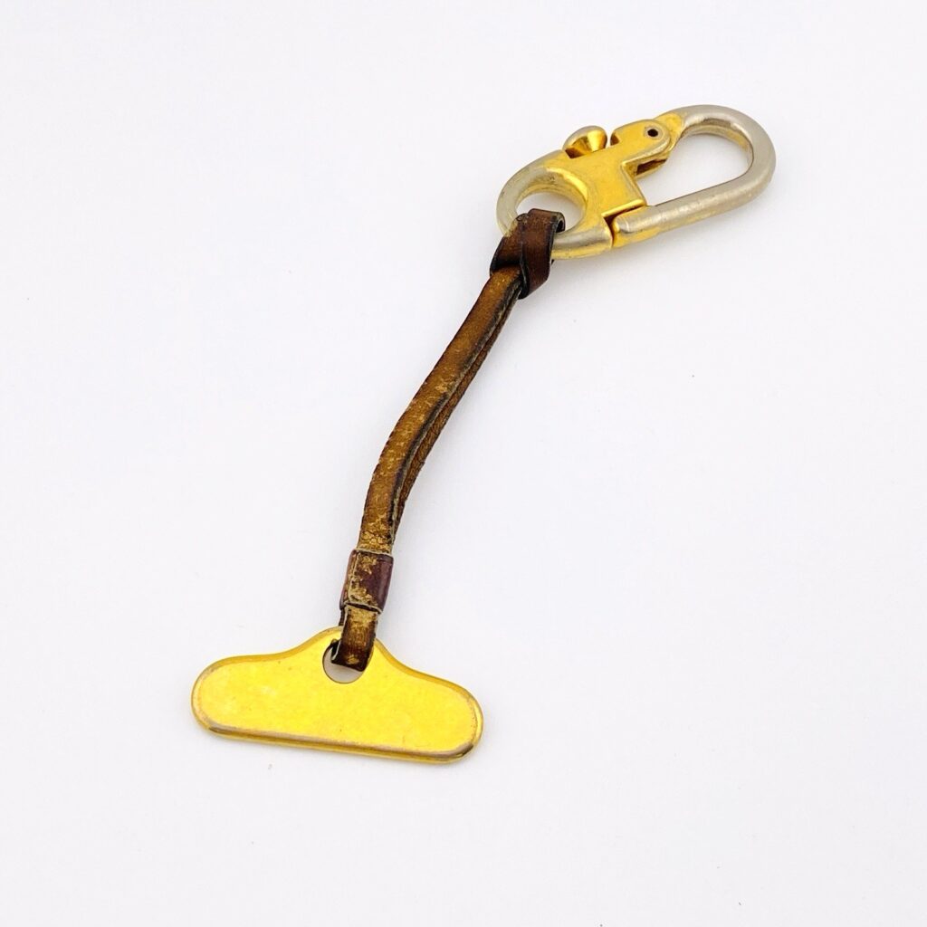 Vintage Gucci Logo Keychain