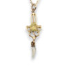 Art Nouveau Lavalier Pendant Necklace