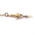 Art Nouveau Lavalier Pendant Necklace