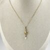 Art Nouveau Lavalier Pendant Necklace