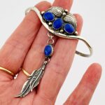 Navajo Lapis Lazuli Sterling Silver Cuff