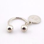 Tiffany & Co ball end key ring