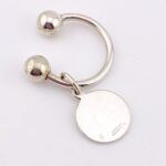 Tiffany & Co ball end key ring