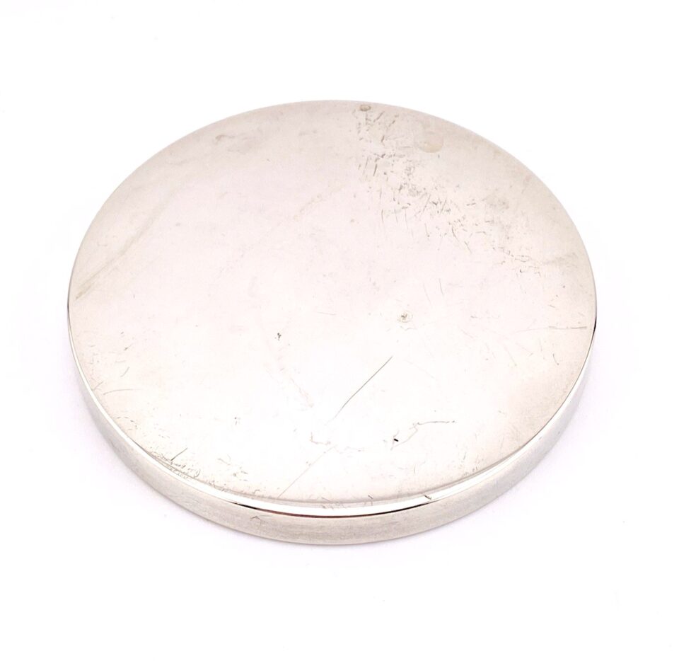 Vintage Gorham Sterling Silver Round Purse Mirror 3 inches