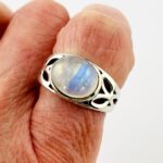Moonstone Sterling Silver Ring