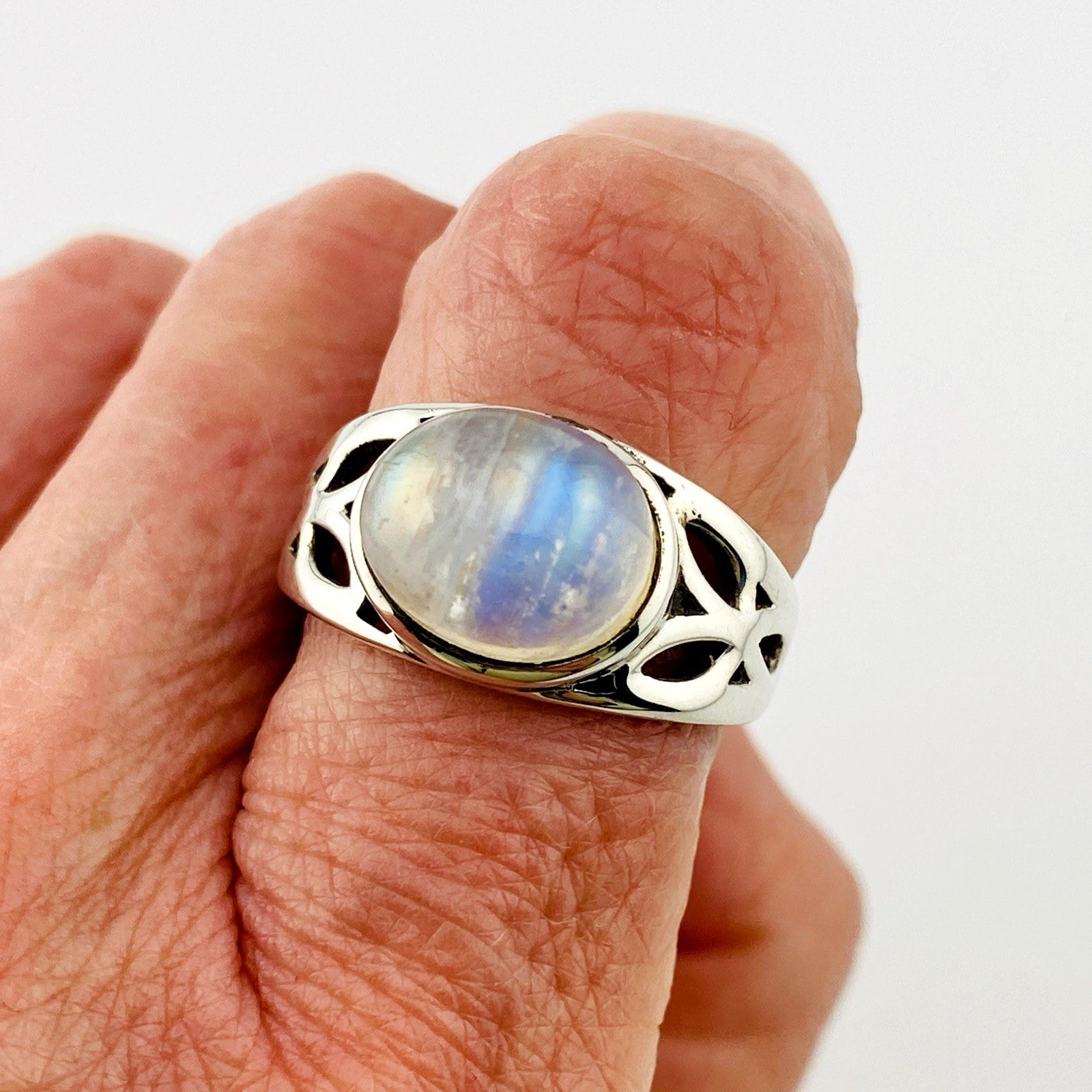 Moonstone Sterling Silver Ring