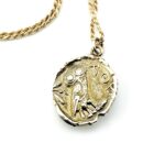 Ancient Roman Coin Pendant Necklace