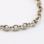 Krementz Initial J Charm Sterling Silver Chain Bracelet