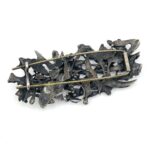 Modernist Brutalist hair barrette