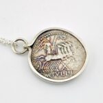 Ancient Roman Coin Pendant Necklace