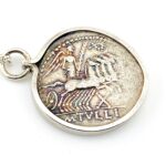 Ancient Roman Coin Pendant Necklace