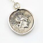 Ancient Roman Coin Pendant Necklace