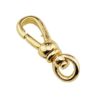 Heavy Gold Plated Swivel Dog Clasp Clip for Watch Chain Pendant Necklace – New